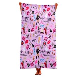 Brand new in package taylor swift beach towels